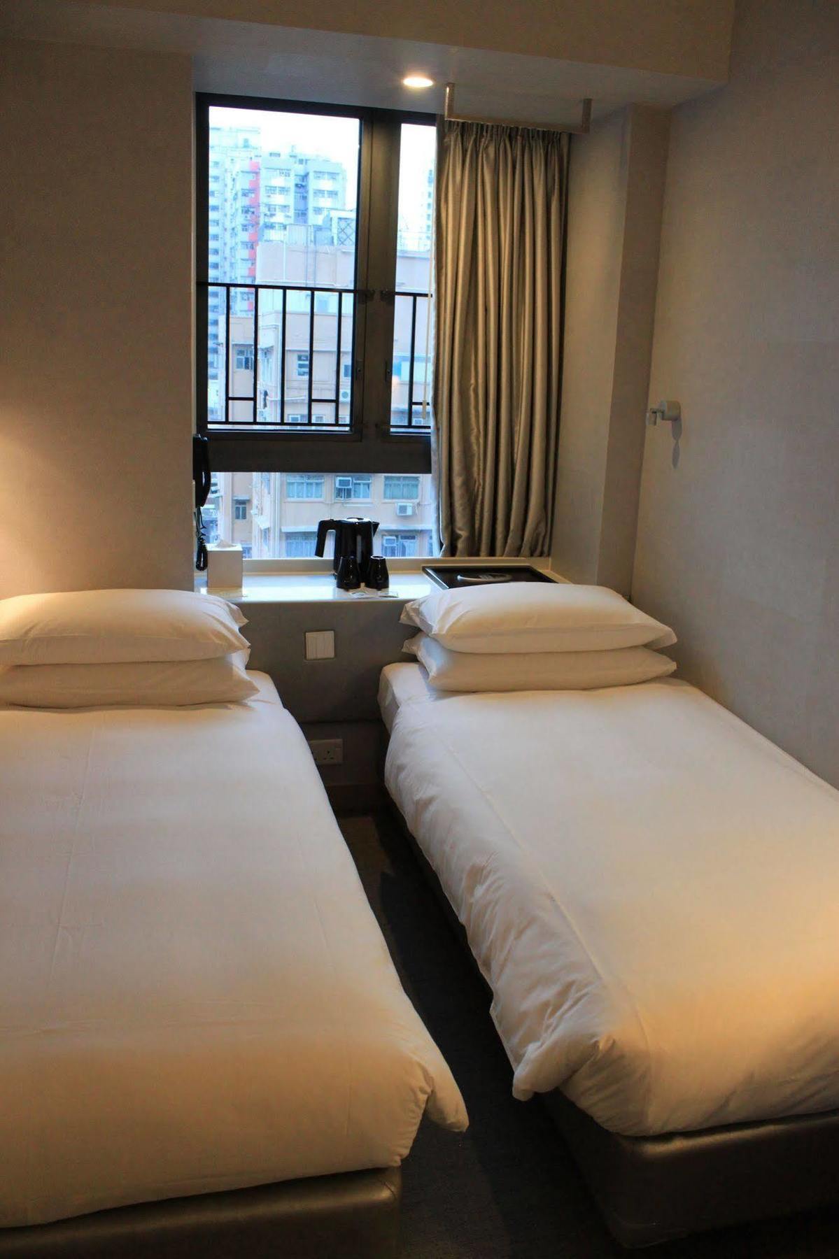 Hotel Ease Mong Kok Hongkong Exteriör bild
