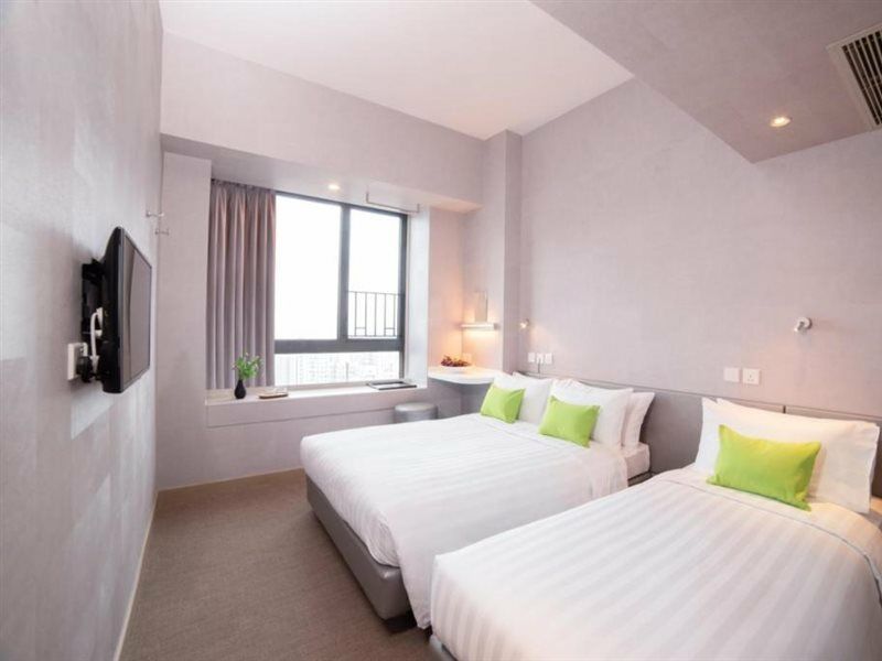 Hotel Ease Mong Kok Hongkong Exteriör bild